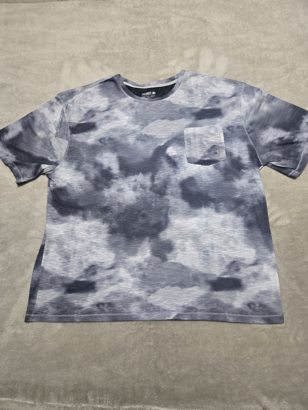 Reel Legends Men's Short-Sleeve Tie-Dye Pocket Tee Size XXL Fishing Tee Fish